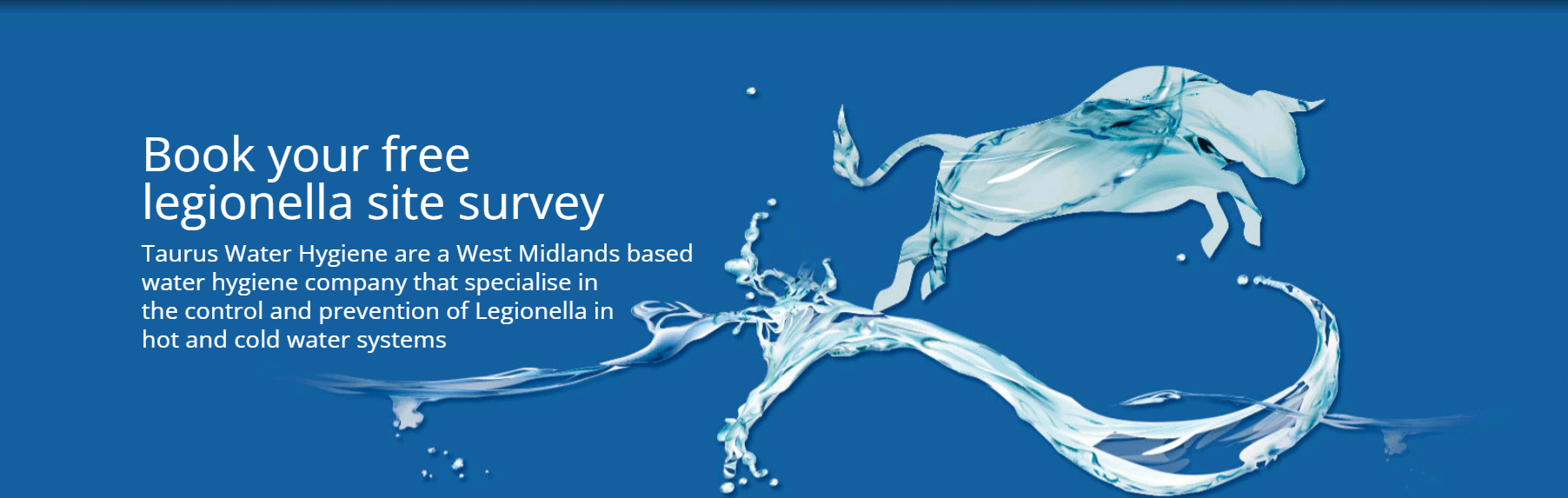 Book your free legionella site survey